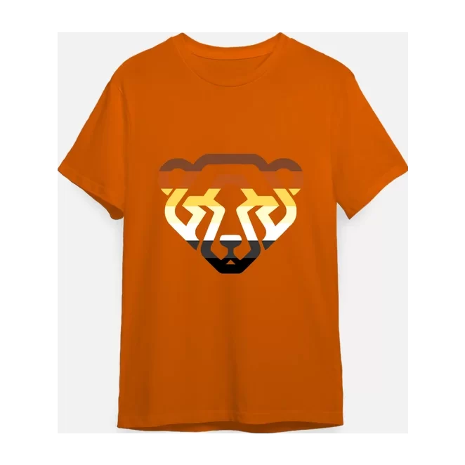 Camiseta Cara Oso "colores bear"