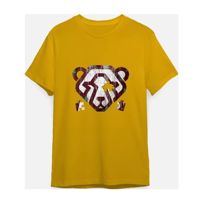 Camiseta Cara oso puzzle